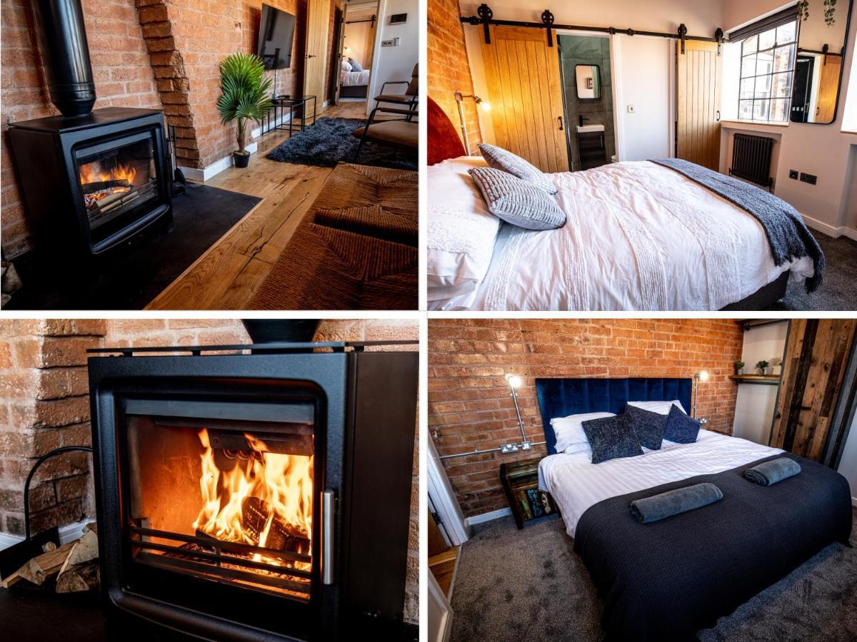 伯明翰Vip 3Br Grade2 Luxurious Industrial House With Wood Fire, Electric Blinds And Big Cast Iron Windows In The Heart Of The Jq别墅 外观 照片